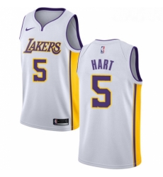 Youth Nike Los Angeles Lakers 5 Josh Hart Authentic White NBA Jersey Association Edition Youth Nike Los Angeles Lakers 5 Josh Hart Authentic White NBA Jersey Association Edition
