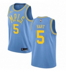 Youth Nike Los Angeles Lakers 5 Josh Hart Swingman Blue Hardwood Classics NBA Jersey Youth Nike Los Angeles Lakers 5 Josh Hart Swingman Blue Hardwood Classics NBA Jersey