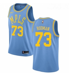 Youth Nike Los Angeles Lakers 73 Dennis Rodman Authentic Blue Hardwood Classics NBA Jersey Youth Nike Los Angeles Lakers 73 Dennis Rodman Authentic Blue Hardwood Classics NBA Jersey