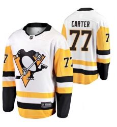 Men Pittsburgh Penguins 77 Jeff Carter 2021 White Jersey Men Pittsburgh Penguins 77 Jeff Carter 2021 White Jersey