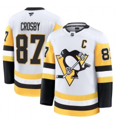 Men Pittsburgh Penguins Active Player Custom White 2024 25 Away Stitched Hockey Jersey Men Pittsburgh Penguins Active Player Custom White 2024 25 Away Stitched Hockey Jersey