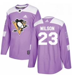 Mens Adidas Pittsburgh Penguins 23 Scott Wilson Authentic Purple Fights Cancer Practice NHL Jersey Mens Adidas Pittsburgh Penguins 23 Scott Wilson Authentic Purple Fights Cancer Practice NHL Jersey