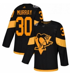 Mens Adidas Pittsburgh Penguins 30 Matt Murray Black Authentic 2019 Stadium Series Stitched NHL Jersey Mens Adidas Pittsburgh Penguins 30 Matt Murray Black Authentic 2019 Stadium Series Stitched NHL Jersey