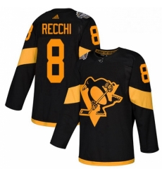 Mens Adidas Pittsburgh Penguins 8 Mark Recchi Black Authentic 2019 Stadium Series Stitched NHL Jersey Mens Adidas Pittsburgh Penguins 8 Mark Recchi Black Authentic 2019 Stadium Series Stitched NHL Jersey