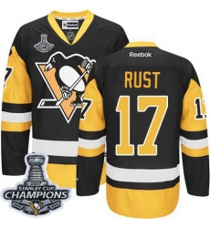 Penguins #17 Bryan Rust Black Alternate 2017 Stanley Cup Finals Champions Stitched NHL Jersey Penguins #17 Bryan Rust Black Alternate 2017 Stanley Cup Finals Champions Stitched NHL Jersey