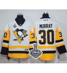 Penguins #30 Matt Murray White New Away 2017 Stanley Cup Final Patch Stitched NHL Jersey Penguins #30 Matt Murray White New Away 2017 Stanley Cup Final Patch Stitched NHL Jersey