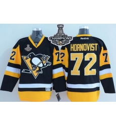 Penguins #72 Patric Hornqvist Black Alternate 2017 Stanley Cup Finals Champions Stitched NHL Jersey Penguins #72 Patric Hornqvist Black Alternate 2017 Stanley Cup Finals Champions Stitched NHL Jersey