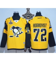 Penguins #72 Patric Hornqvist Gold 2017 Stadium Series Stanley Cup Finals Champions Stitched NHL Jersey Penguins #72 Patric Hornqvist Gold 2017 Stadium Series Stanley Cup Finals Champions Stitched NHL Jersey