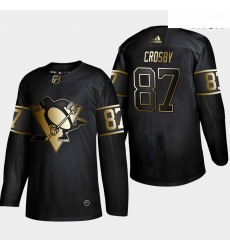 Penguins 87 Sidney Crosby Black Gold Adidas Jersey Penguins 87 Sidney Crosby Black Gold Adidas Jersey