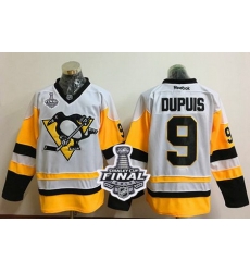 Penguins #9 Pascal Dupuis White New Away 2017 Stanley Cup Final Patch Stitched NHL Jersey Penguins #9 Pascal Dupuis White New Away 2017 Stanley Cup Final Patch Stitched NHL Jersey