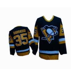 Pittsburgh Penguins 35 Borrasso Black Jerseys Throwback Pittsburgh Penguins 35 Borrasso Black Jerseys Throwback