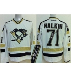 Pittsburgh Penguins 71 Evgeni Malkin White 2014 Stadium Series Signed Jerseys Pittsburgh Penguins 71 Evgeni Malkin White 2014 Stadium Series Signed Jerseys
