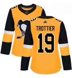 Womens Adidas Pittsburgh Penguins 19 Bryan Trottier Authentic Gold Alternate NHL Jerse Womens Adidas Pittsburgh Penguins 19 Bryan Trottier Authentic Gold Alternate NHL Jerse