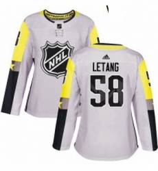 Womens Adidas Pittsburgh Penguins 58 Kris Letang Authentic Gray 2018 All Star Metro Division NHL Jersey Womens Adidas Pittsburgh Penguins 58 Kris Letang Authentic Gray 2018 All Star Metro Division NHL Jersey