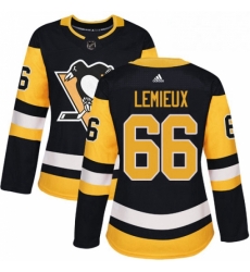 Womens Adidas Pittsburgh Penguins 66 Mario Lemieux Authentic Black Home NHL Jersey Womens Adidas Pittsburgh Penguins 66 Mario Lemieux Authentic Black Home NHL Jersey