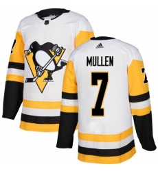 Womens Adidas Pittsburgh Penguins 7 Joe Mullen Authentic White Away NHL Jersey Womens Adidas Pittsburgh Penguins 7 Joe Mullen Authentic White Away NHL Jersey