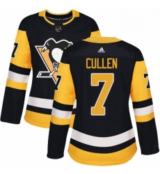 Womens Adidas Pittsburgh Penguins 7 Matt Cullen Authentic Black Home NHL Jersey Womens Adidas Pittsburgh Penguins 7 Matt Cullen Authentic Black Home NHL Jersey