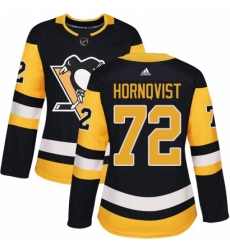 Womens Adidas Pittsburgh Penguins 72 Patric Hornqvist Authentic Black Home NHL Jersey Womens Adidas Pittsburgh Penguins 72 Patric Hornqvist Authentic Black Home NHL Jersey