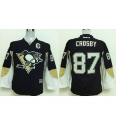 Kids Pittsburgh Penguins 87 Sidney Crosby Black NHL Jerseys Kids Pittsburgh Penguins 87 Sidney Crosby Black NHL Jerseys
