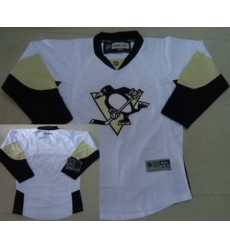 Kids Pittsburgh Penguins Blank White NHL Jerseys Kids Pittsburgh Penguins Blank White NHL Jerseys