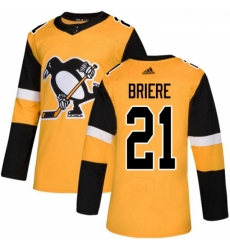 Youth Adidas Pittsburgh Penguins 21 Michel Briere Authentic Gold Alternate NHL Jersey Youth Adidas Pittsburgh Penguins 21 Michel Briere Authentic Gold Alternate NHL Jersey
