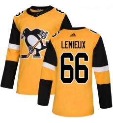 Youth Adidas Pittsburgh Penguins 66 Mario Lemieux Authentic Gold Alternate NHL Jersey Youth Adidas Pittsburgh Penguins 66 Mario Lemieux Authentic Gold Alternate NHL Jersey