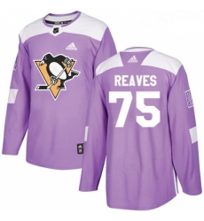 Youth Adidas Pittsburgh Penguins 75 Ryan Reaves Authentic Purple Fights Cancer Practice NHL Jersey Youth Adidas Pittsburgh Penguins 75 Ryan Reaves Authentic Purple Fights Cancer Practice NHL Jersey