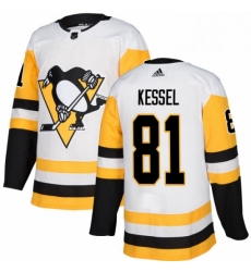 Youth Adidas Pittsburgh Penguins 81 Phil Kessel Authentic White Away NHL Jersey Youth Adidas Pittsburgh Penguins 81 Phil Kessel Authentic White Away NHL Jersey