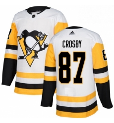 Youth Adidas Pittsburgh Penguins 87 Sidney Crosby Authentic White Away NHL Jersey Youth Adidas Pittsburgh Penguins 87 Sidney Crosby Authentic White Away NHL Jersey