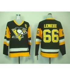 Youth Pittsburgh Penguins 66# MARIO LEMIEUX CCM 1991 Black Youth Pittsburgh Penguins 66# MARIO LEMIEUX CCM 1991 Black