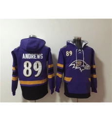 Men Baltimore Ravens 89 Mark Andrews Ageless Must Have Lace Up Pullover Hoodie Men Baltimore Ravens 89 Mark Andrews Ageless Must Have Lace Up Pullover Hoodie