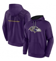 Men Baltimore Ravens Purple Defender Evo Pullover Hoodie Men Baltimore Ravens Purple Defender Evo Pullover Hoodie