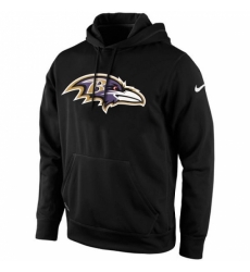 NFL Mens Baltimore Ravens Nike Black KO Logo Essential Hoodie NFL Mens Baltimore Ravens Nike Black KO Logo Essential Hoodie