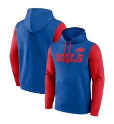 Men Fanatics Royal Buffalo Bills Fleece Pullover Hoodie Men Fanatics Royal Buffalo Bills Fleece Pullover Hoodie