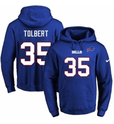 NFL Mens Nike Buffalo Bills 35 Mike Tolbert Royal Blue Name Number Pullover Hoodie NFL Mens Nike Buffalo Bills 35 Mike Tolbert Royal Blue Name Number Pullover Hoodie