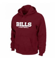NFL Mens Nike Buffalo Bills Font Pullover Hoodie Red NFL Mens Nike Buffalo Bills Font Pullover Hoodie Red