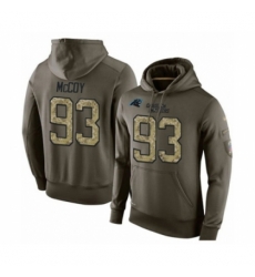 Football Carolina Panthers 93 Gerald McCoy Green Salute To Service Mens Pullover Hoodie Football Carolina Panthers 93 Gerald McCoy Green Salute To Service Mens Pullover Hoodie