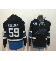 Men Nike Carolina Panthers Luke Kuechly 59 NFL Winter Thick Hoodie Men Nike Carolina Panthers Luke Kuechly 59 NFL Winter Thick Hoodie