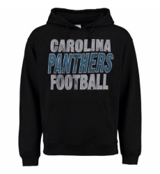 NFL Carolina Panthers Junk Food Kickoff Pullover Hoodie Black NFL Carolina Panthers Junk Food Kickoff Pullover Hoodie Black