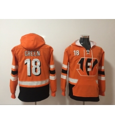 NFL Men Cincinnati Bengals 18 A J Green Stitched Hoodie NFL Men Cincinnati Bengals 18 A J Green Stitched Hoodie
