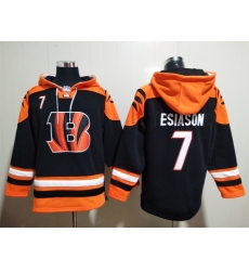 NFL Men Cincinnati Bengals 7 Boomer Esiason Stitched Hoodie NFL Men Cincinnati Bengals 7 Boomer Esiason Stitched Hoodie