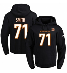 NFL Mens Nike Cincinnati Bengals 71 Andre Smith Black Name Number Pullover Hoodie NFL Mens Nike Cincinnati Bengals 71 Andre Smith Black Name Number Pullover Hoodie