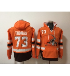 Men Nike Cleveland Browns Joe Thomas 73 NFL Winter Thick Hoodie Men Nike Cleveland Browns Joe Thomas 73 NFL Winter Thick Hoodie