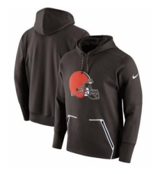 NFL Cleveland Browns Nike Champ Drive Vapor Speed Pullover Hoodie Brown NFL Cleveland Browns Nike Champ Drive Vapor Speed Pullover Hoodie Brown