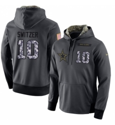 NFL Mens Nike Dallas Cowboys 10 Ryan Switzer Stitched Black Anthracite Salute to Service Player Performance Hoodie NFL Mens Nike Dallas Cowboys 10 Ryan Switzer Stitched Black Anthracite Salute to Service Player Performance Hoodie