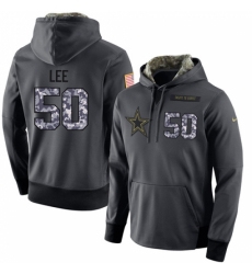 NFL Mens Nike Dallas Cowboys 50 Sean Lee Stitched Black Anthracite Salute to Service Player Performance Hoodie NFL Mens Nike Dallas Cowboys 50 Sean Lee Stitched Black Anthracite Salute to Service Player Performance Hoodie