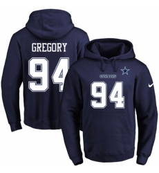 NFL Mens Nike Dallas Cowboys 94 Randy Gregory Navy Blue Name Number Pullover Hoodie NFL Mens Nike Dallas Cowboys 94 Randy Gregory Navy Blue Name Number Pullover Hoodie