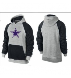 NFL Mens Nike Dallas Cowboys Logo Pullover Hoodie GreyNavy NFL Mens Nike Dallas Cowboys Logo Pullover Hoodie GreyNavy