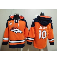 Men Denver Broncos 10 Jerry Jeudy Stitched Hoodie Men Denver Broncos 10 Jerry Jeudy Stitched Hoodie