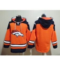 Men Denver Broncos Blank Stitched Hoodie Men Denver Broncos Blank Stitched Hoodie